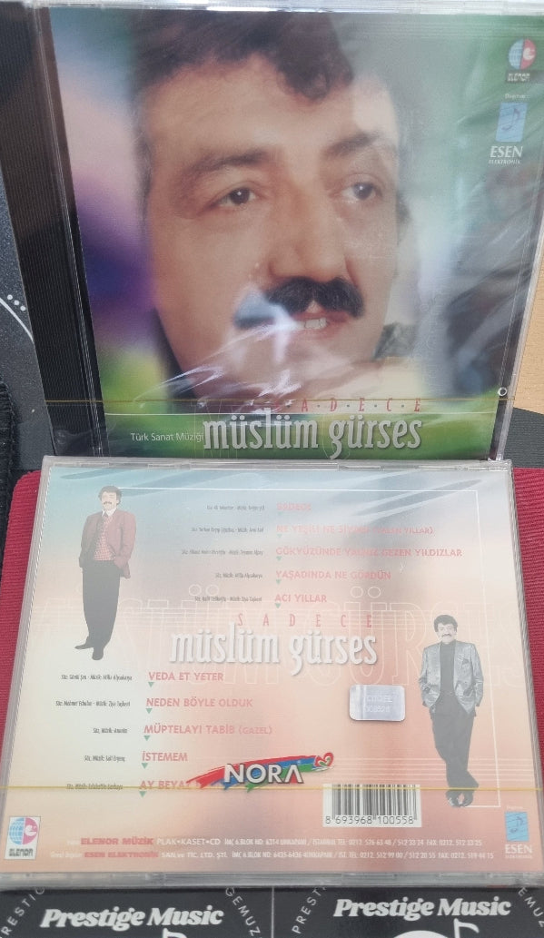 Müslüm Gürses - Sadece CD | Sadece (Türk Sanat Müziği) CD