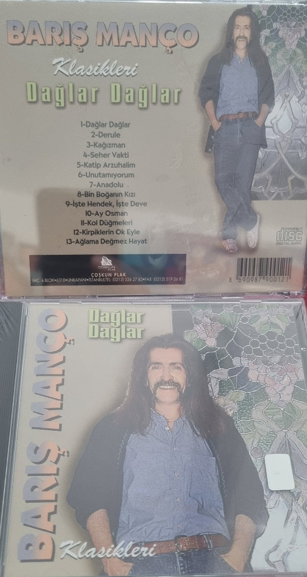 Barış Manço – Klasikleri CD | Dağlar Dağlar (1993) CD | Barış Manço | Dağlar Dağlar CD