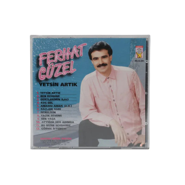 FERHAT GÜZEL - Yetsin Artık CD | Almanya Basım CD | Destan Müzik