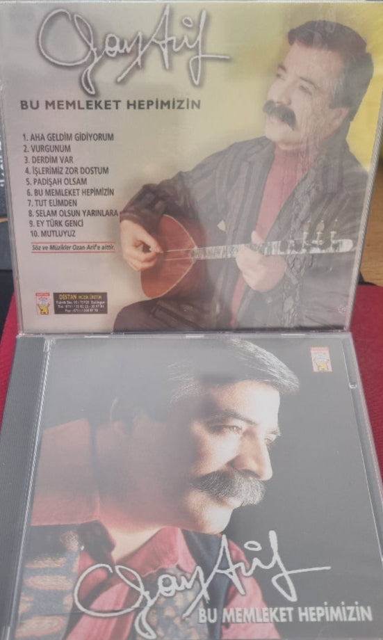 Arif Sağ CD | Bu Memleket Hepimizin CD | Destan Müzik Almanya