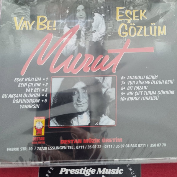 Murat Kekilli | Vay Be ! Eşek Gözlüm CD | Destan Müzik | Almanya | CD