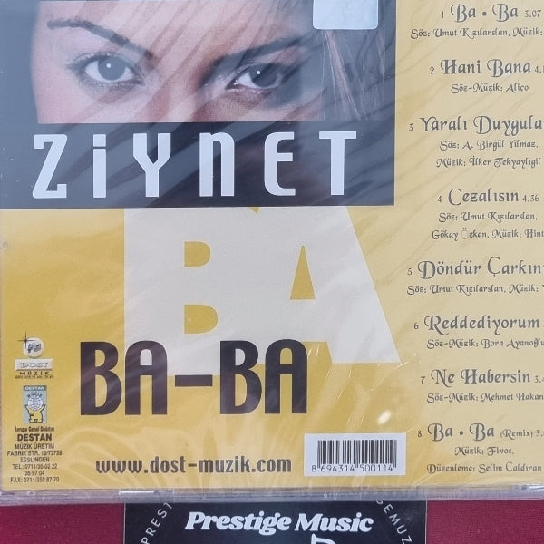 ZiYNET - Ba- Ba ( CD ) DESTAN Müzik | Almanya |CD
