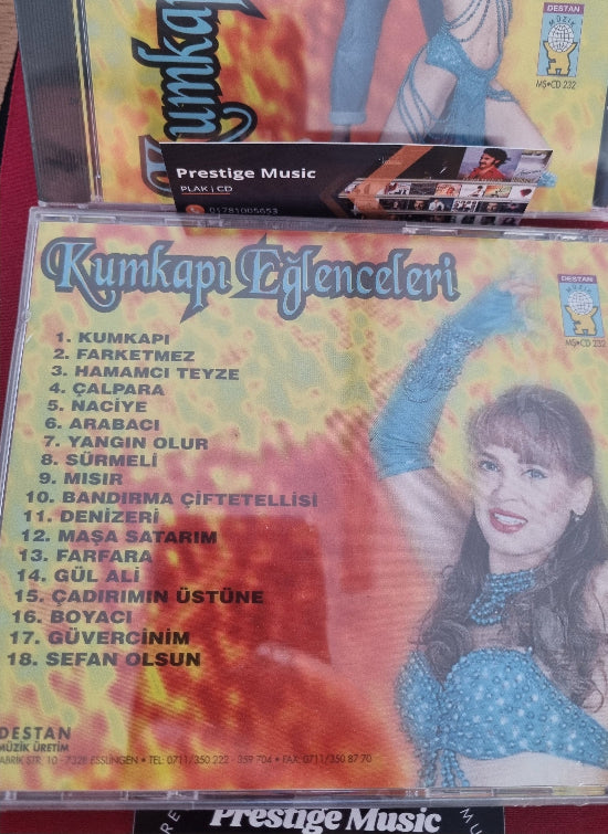Kumkapı Eğlenceleri CD | İbrahim Şirin | Destan Müzik | Almanya
