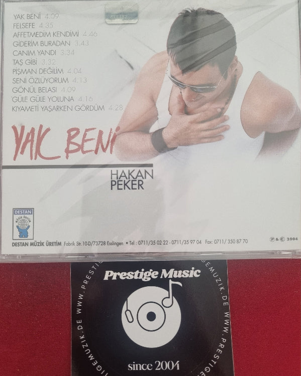 Hakan Peker - Yak Beni CD | Destan Müzik Almanya | CD Sipariş