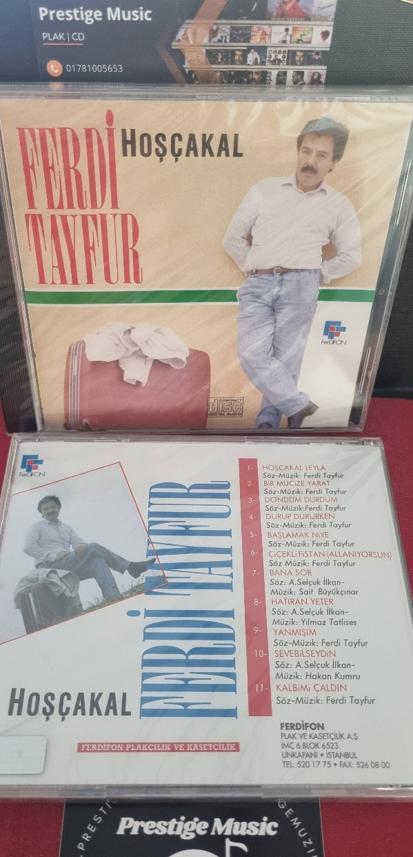 Ferdi Tayfur CD - Ferdi Tayfur Hoscakal | Hoşçakal ( CD ) Arabesk | CD