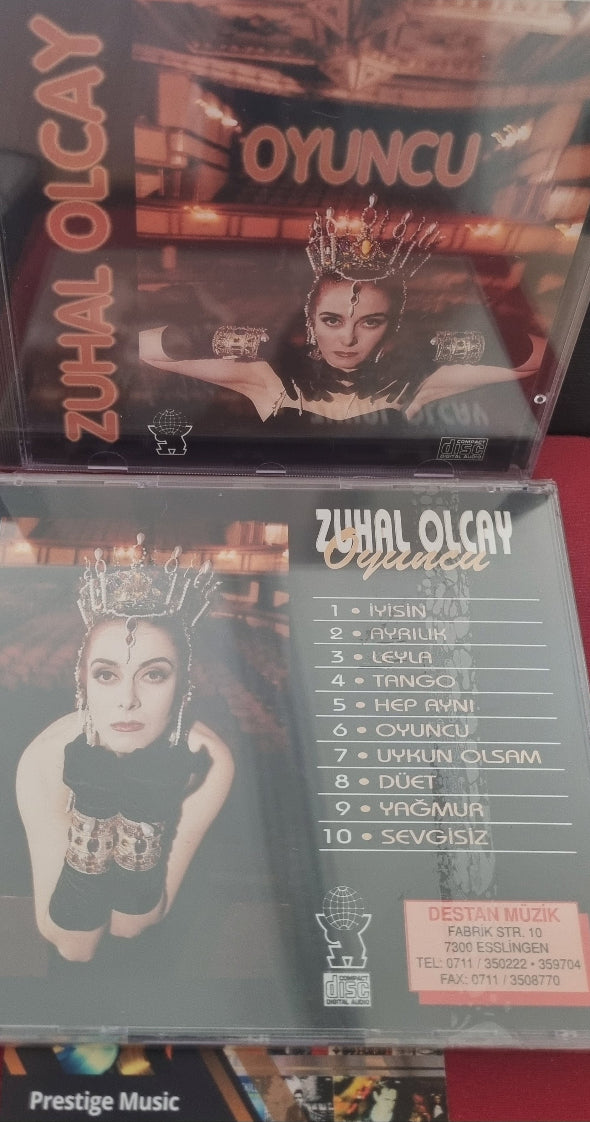 Zuhal Olcay - Oyuncu CD | DESTAN Müzik | Almanya Baskı CD