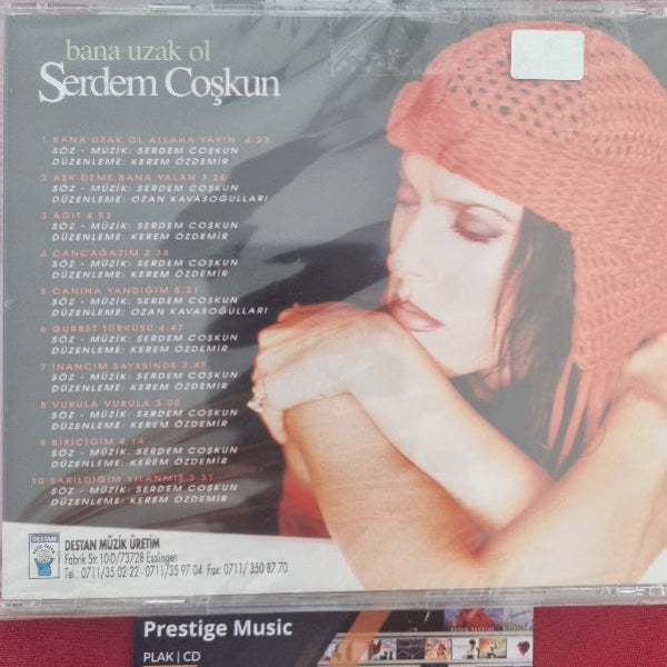 Serdem Coşkun - Bana Uzak Ol CD | Destan Müzik | Almanya | Baskı CD