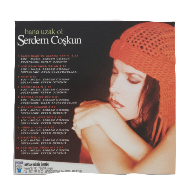 Serdem Coşkun - Bana Uzak Ol CD | Destan Müzik | Almanya | Baskı CD