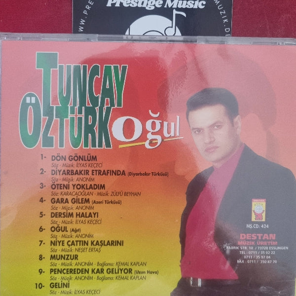 Tuncay Öztürk | Oğul CD | DESTAN Müzik | Almanya