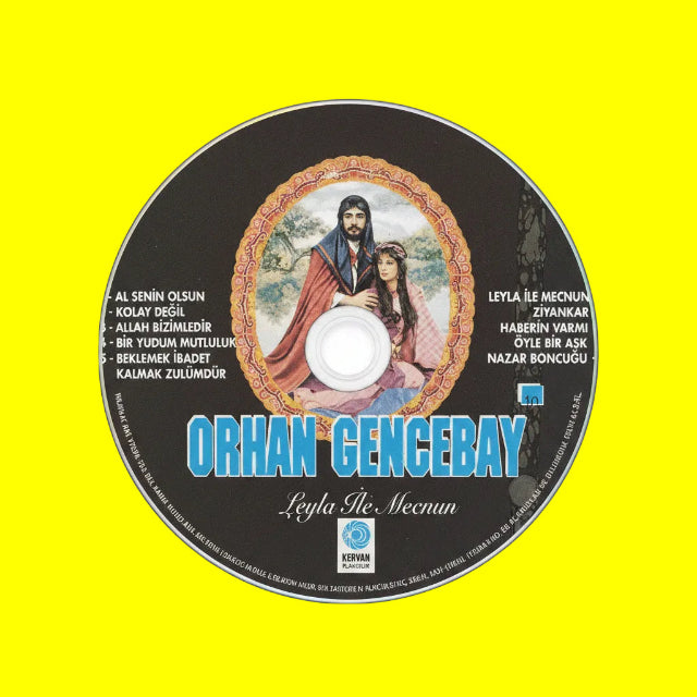 Orhan Gencebay 10 - Leyla İle Mecnun CD | Kervan Plakçılık Kasetçilik