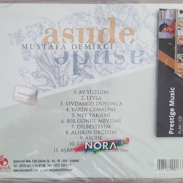 Mustafa Demirci Cd - Asude CD |Türk Sanat Müziği | CD