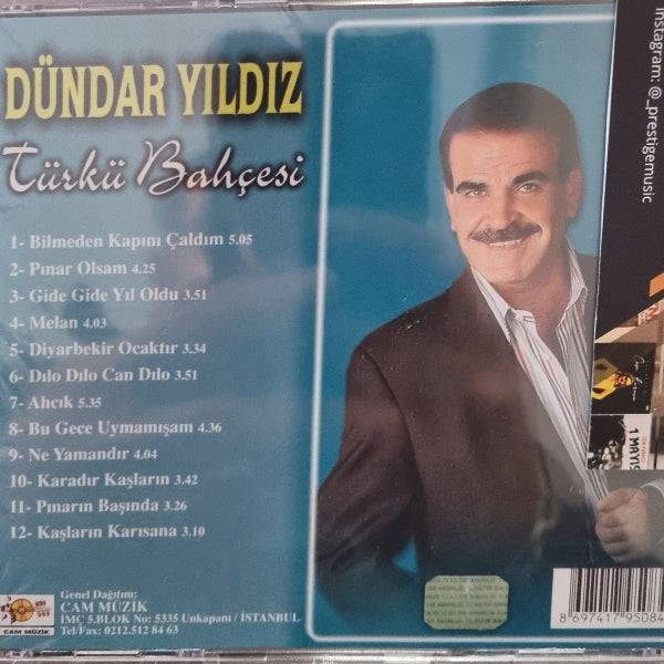 Dündar Yıldız – Türkü Bahçesi CD |Türk halk müziği | CD | Türk Halk | müziği | CD