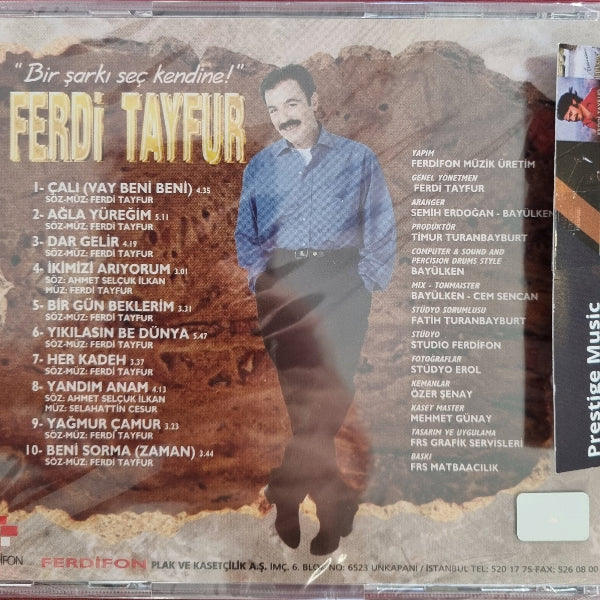 Ferdi Tayfur - Dünya CD | 1995 FerdiFon Müzik