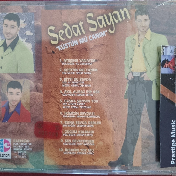 Küstün Mü Canım - Sedat Sayan CD