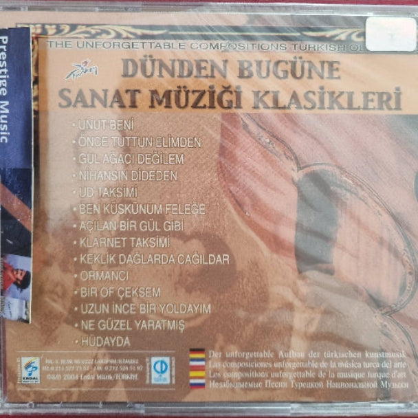 Sanat Müziği Klasikleri |Dünden bugüne sanat müziği klasikleri | Yorumcu Şeniz Ünal | muhabbet şarkıları 4 | CD
