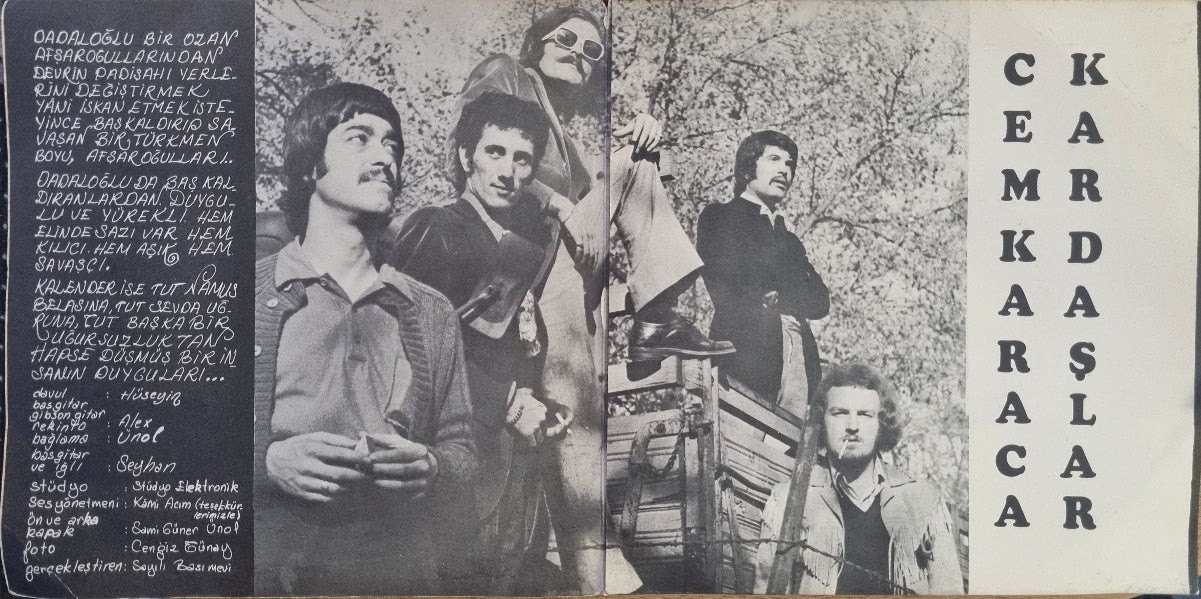 CEM KARACA VE KARDAŞLAR - Dadaloğlu | Kalender - 45'lik Plak | Dönem Plak | Türküfon