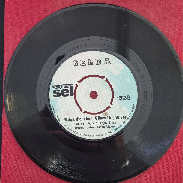 SELDA |Mahpushanelere Güneş Doğmuyor | Tatlı Dillim Güler Yüzlüm | Selda Bağcan Plak | 45'lik plak