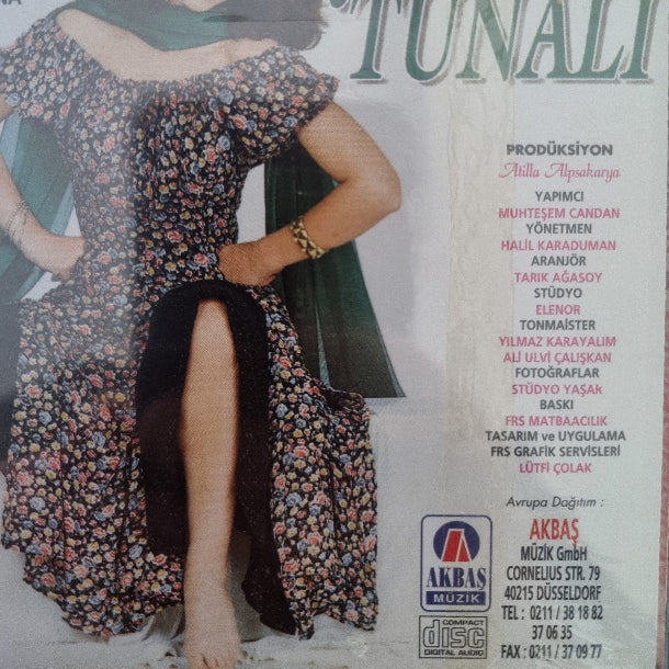 Ayşe Tunalı - Anlasana CD | Almanya | Akbaş Müzik | 1995 | Ayşe Tunalı CD
