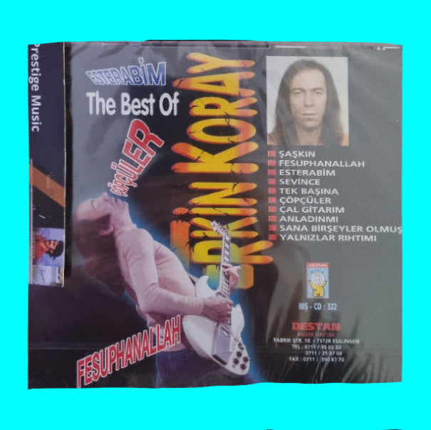 Erkin Koray - The Best Of CD ( DESTAN Müzik Almanya | Stuttgart | Esslingen CD)