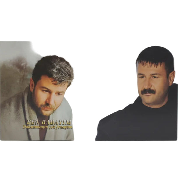 Azer Bülbül - Dokunmayın Çok Fenayım Plak | Azer Bülbül - Duygularım Plak | Azer Bülbül Plak Seti ( 2 Plak Tek Fiyat)