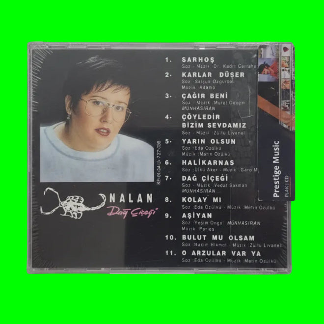 Akrep Nalan | Dağ Çiçeği | CD ( Türkische Pop Musik )DESTAN Müzik | Almanya | Stuttgart | Esslingen Üretim CD