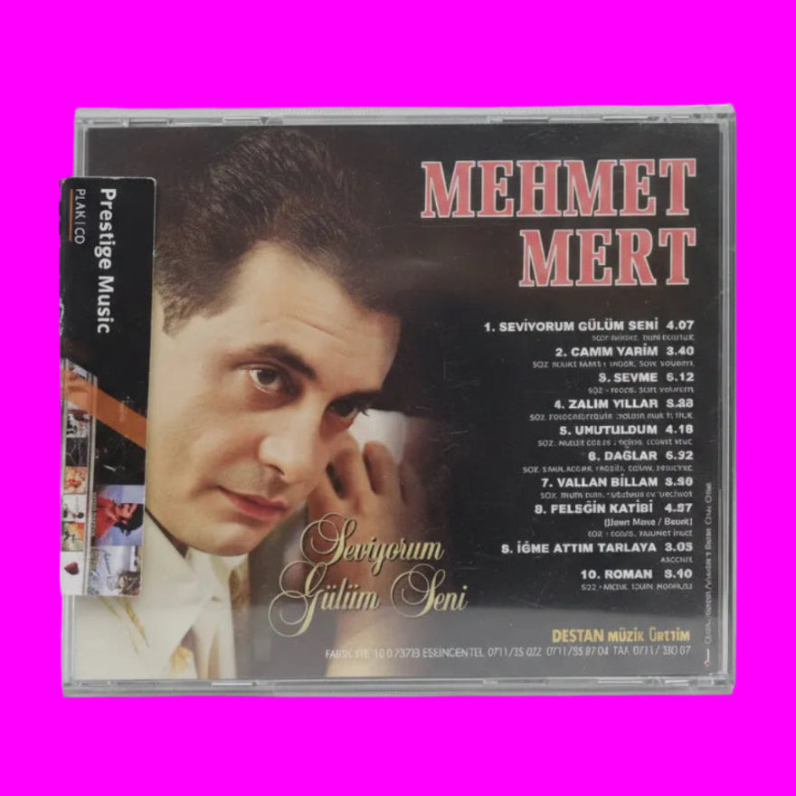 Mehmet Mert Seviyorum Gülüm Seni CD | DESTAN Müzik | Almanya | Esslingen | CD