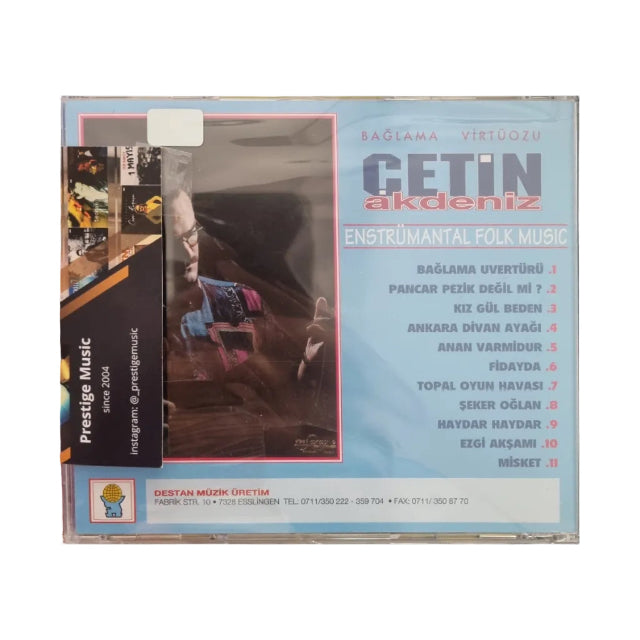 Çetin Akdeniz - Bağlama Virtüözü (Türkisch Instrumental | CD)