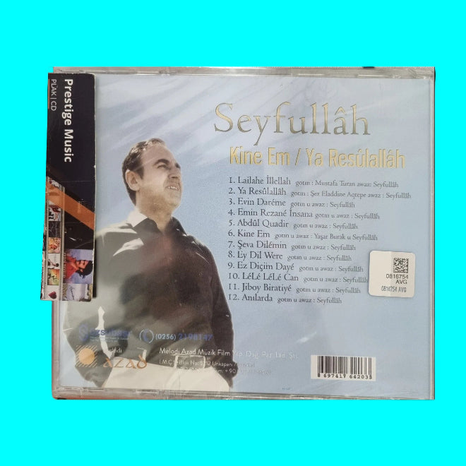 Seyfullah - Kine Em | Ya Resulallah CD (2013)Seyfullah (Seyfullah Çakmak)Kürtçe | Türkçe ilahiler | CD