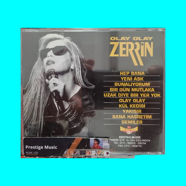Zerrin Özer CD - Zerrin Özer - Olay Olay (CD)Almanya | Stuttgart | Esslingen| Destan Müzik