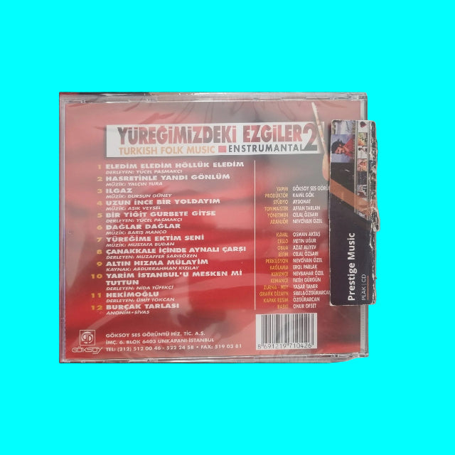 Yüreğimizdeki Ezgiler 2 (CD)
