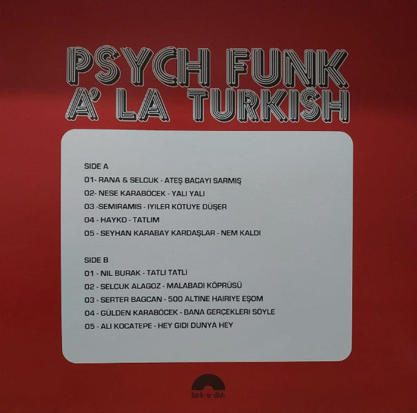 Psych Funk A La Turkish Vol. 2| LP | PLAK |Schallplatte