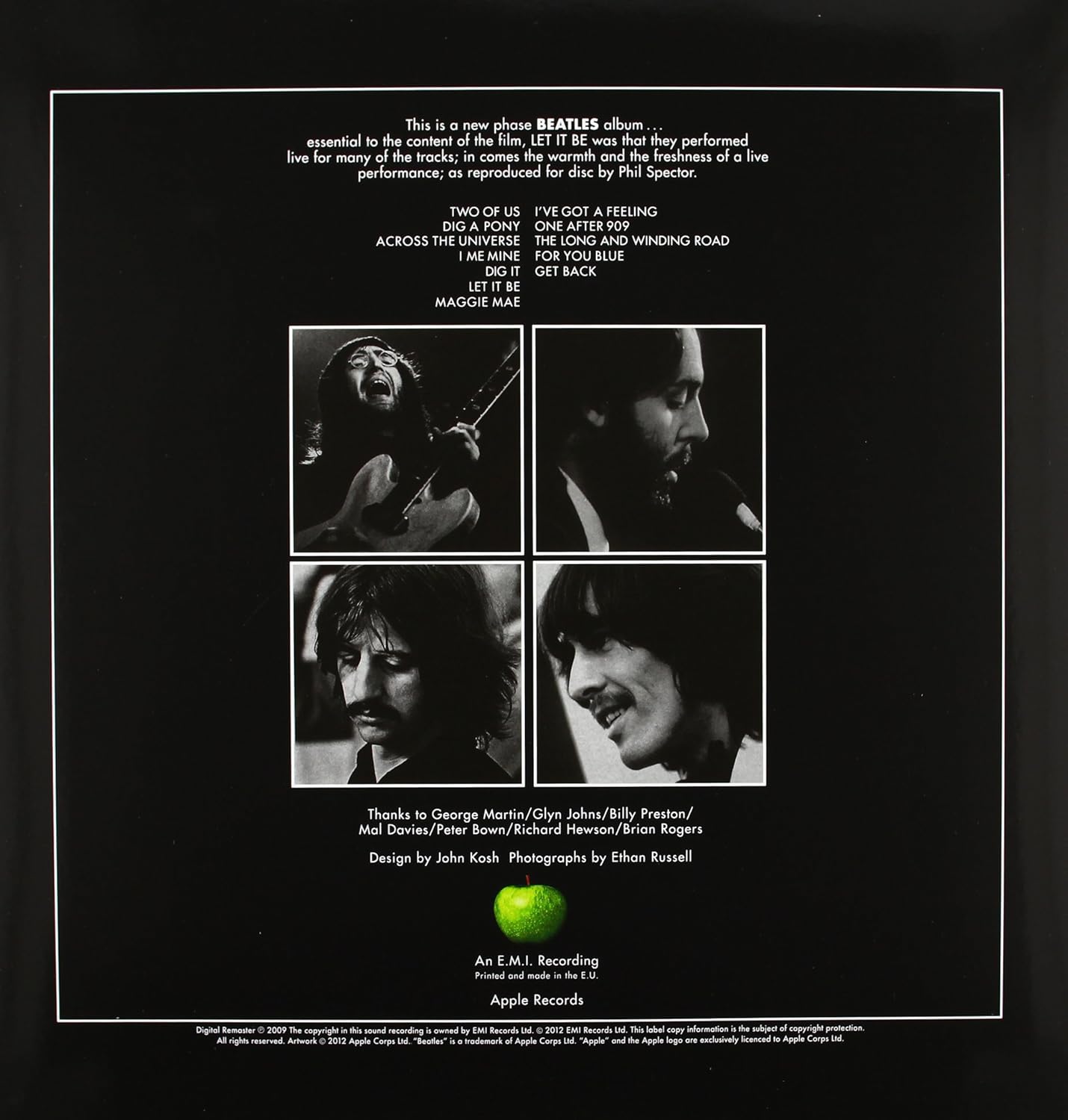 THE BEATLES - Bırak öyle olsun - Schallplatte - Vinyl - Plak