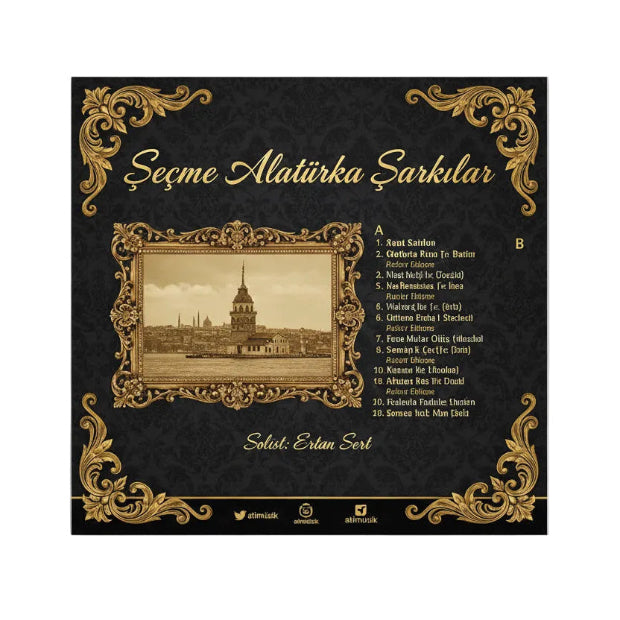 Seçme Alaturka Şarkılar|Ertan Sert (Türkische Kunstmusik | Türk Sanat Müzigi |LP|Schallplatte)