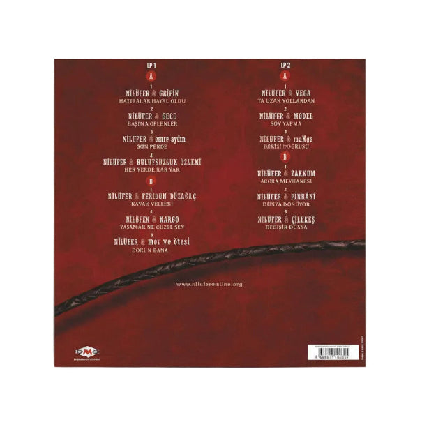 Nilüfer 13 Düet Plak |2 Plak ( Nilüfer Düet 13 Plak )Türkçe Pop Rock Plak |Nilüfer Schallplatte|LP