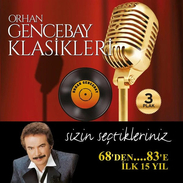 Orhan Gencebay Plak- Klasikleri | Vol.1 (3 Plak)Plak -Schallplatte | LP