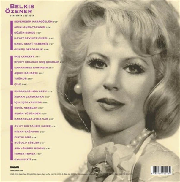 Belkıs Özener - Sahibinin Sesinden | Türk Sanat Müziği | Plak (2 Plak) Schallplatte | LP