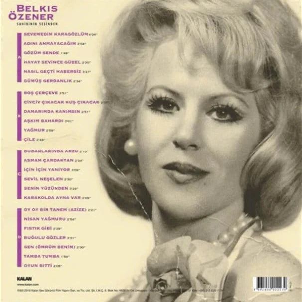 Belkıs Özener - Sahibinin Sesinden | Türk Sanat Müziği | Plak (2 Plak) Schallplatte | LP