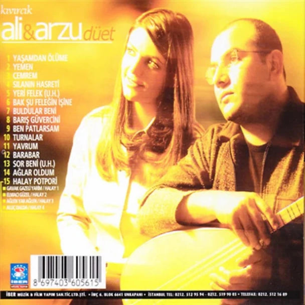 Kivircik Ali | Kıvırcık Ali CD- Kıvırcık Ali-Arzu-Düet (CD)Türk Halk CD