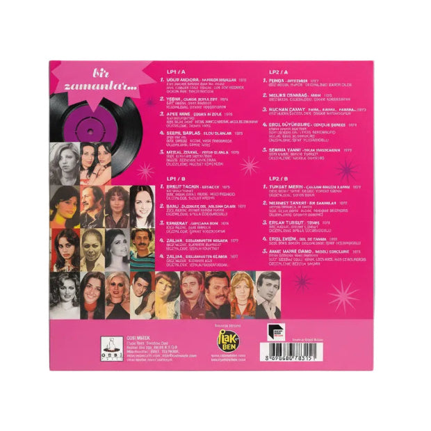 Bir Zamanlar | Çeşitli Sanatçılar |Eski | Nostalji | Türkce Pop | Plak( 2 Plak) Schallplatte | LP