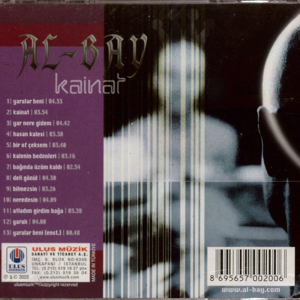 AL- BAY CD | KAİNAT| ALBAY CD | Türkçe Rap CD | Türkisch Rap CD's