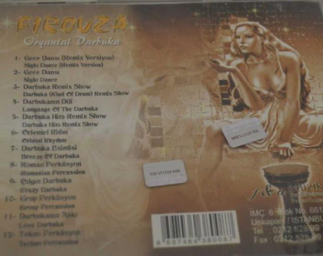 Oryantal Darbuka | CD+VCD | Belly Dance |CD's | Almanya | Deutschland | Türkische CD | Bestellen