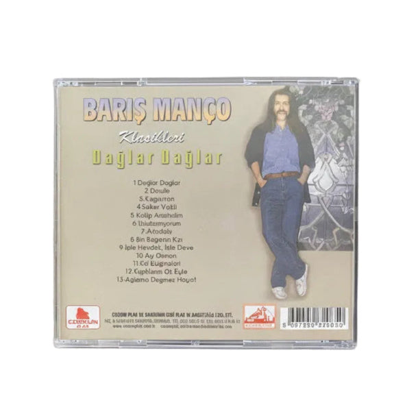 Barış Manço – Klasikleri CD | Dağlar Dağlar (1993) CD | Barış Manço | Dağlar Dağlar CD