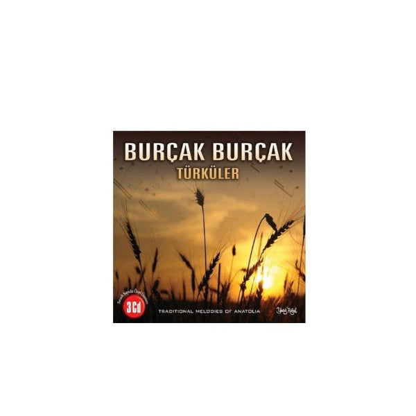 Burçak Burçak Türküler CD | karışık Türk halk müziği | CD | Türk halk müziği | 3 'lü Set