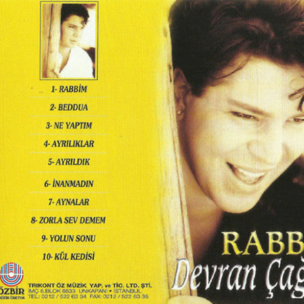 Devran Çağlar - Rabbim ( Arabesk | CD )