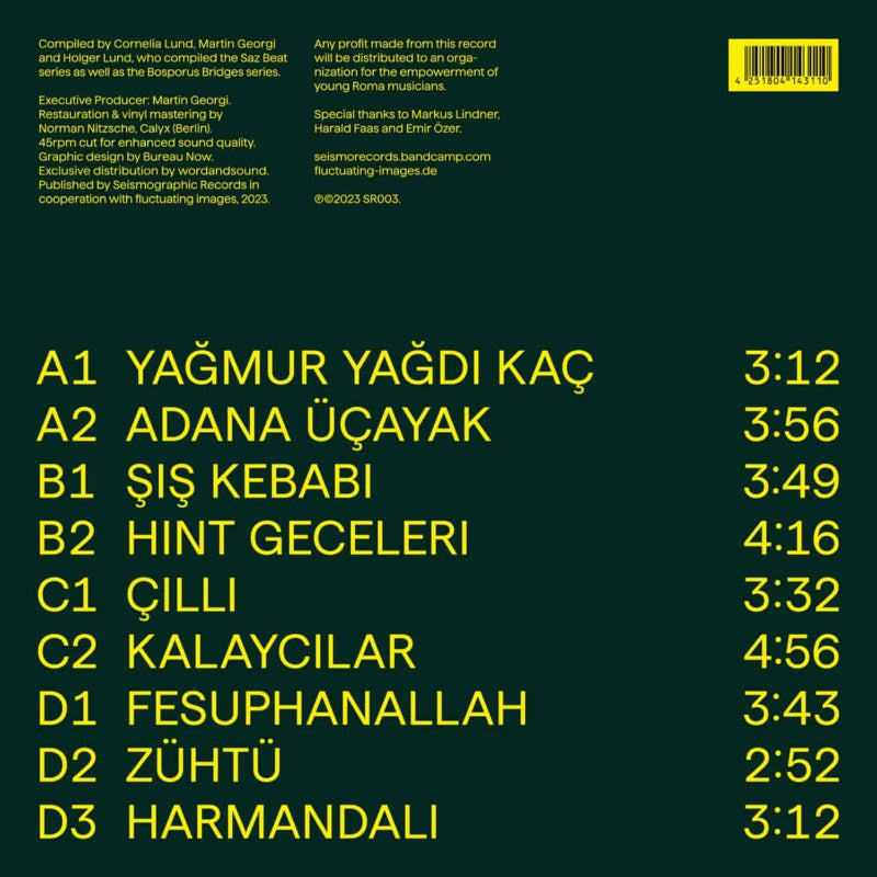 Disco Dances From Turkey Plak |Schallplatte | LP | Oyun | Havaları |oyun havası| Roman Havaları | Plak