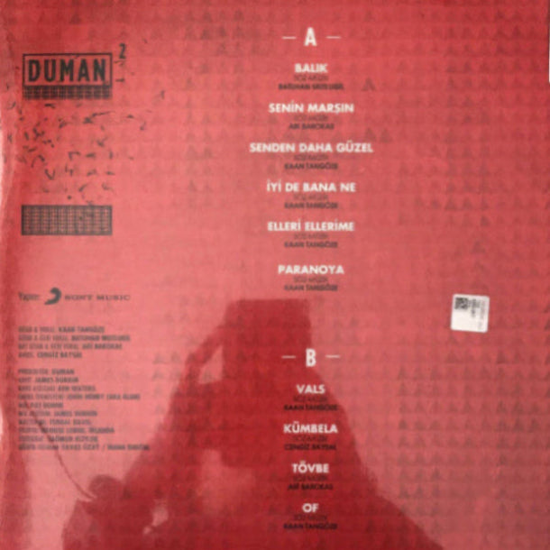 Duman plak - Duman 2 (Plak) Türkischer Rock | Plak |Schallplatte |LP
