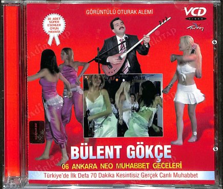 BÜLENT GÖKÇE CD - 06 ANKARA NEO MUHABBET| PAVYON GECELERİ ( CD| VCD )