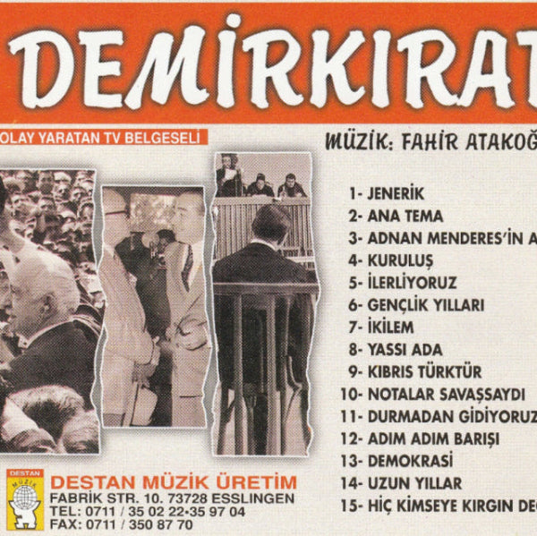 DEMiRKIRAT | Müzik: Fahir Atakoğlu | CD |Almanya |Destan Müzik | Olay Yaratan TV Belgeseli