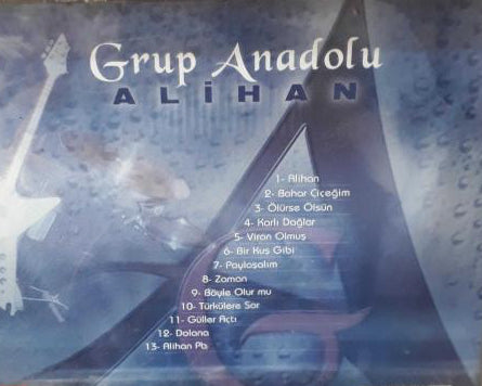 Alihan - Grup Anadolu | CD | Almanya | CD Sipariş