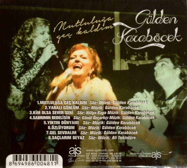 Gülden Karaböcek |Mutluluğa Geç Kaldım - CD